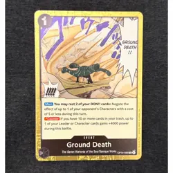 One Piece TCG Ground Death OP14-096 Foil The Azure Sea’s Seven NM - Image 2