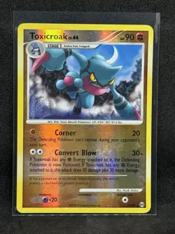 Toxicroak 11/99 Arceus Reverse Holo MP - Image 1