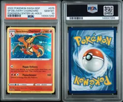 Special Delivery Charizard SWSH075 SWSH: Sword & Shield Promo PSA GEM MINT 10 - Image 3