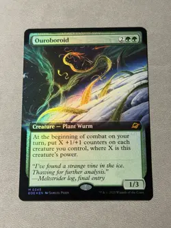 MTG Ouroboroid Extended Art FOIL Edge of Eternities EOE NM - Image 1