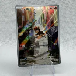 Litleo 139/132 - Illustration Rare - Mega Evolution - Pokemon TCG Card NM+ - Image 1