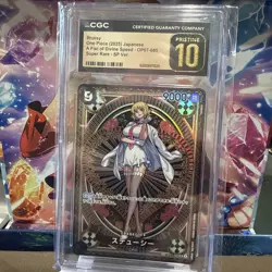 Stussy [SP] OP07-085 CGC Pristine 10 One Piece Japanese Fist of Divine Speed - Image 1