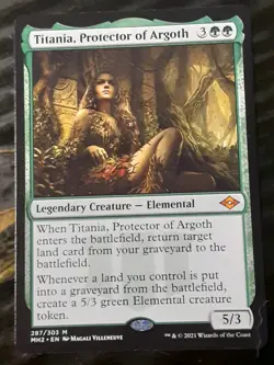 Titania Protector of Argoth , Modern H 2 , NM , MTG, FREE SHIPPING - Image 1