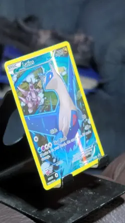 Metal Latios Holographic Card – Custom Pokemon Display Card – Full Art - Image 4