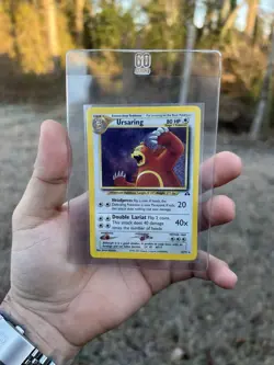Pokemon TCG Ursaring Neo Discovery Holo Rare Card 15/75 - Image 1