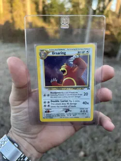Pokemon TCG Ursaring Neo Discovery Holo Rare Card 15/75 - Image 2