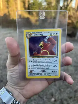 Pokemon TCG Ursaring Neo Discovery Holo Rare Card 15/75 - Image 3
