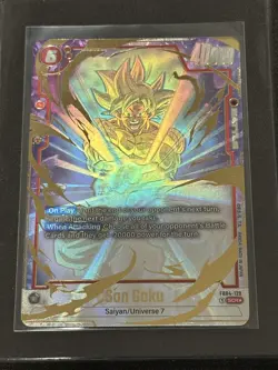 Son Goku FB04-129 SCR Alt Art 1 Star Dragon Ball Super Card Game Fusion World - Image 1