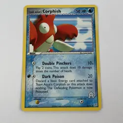 Team Aqua's Corphish 26/95 Team Magma vs Team Aqua Regular Pokemon TCG Card - Image 1