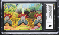 Pokemon Card The Underground Symphony 7 Rainbow Foil The Movie 2000 Topps CGC 9 - Image 1