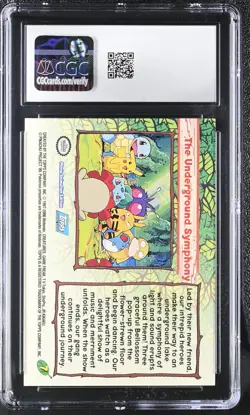 Pokemon Card The Underground Symphony 7 Rainbow Foil The Movie 2000 Topps CGC 9 - Image 2