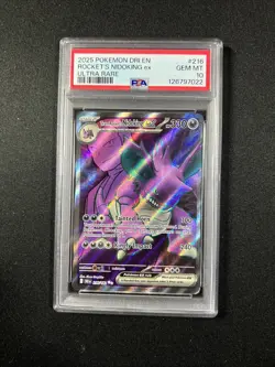 Team Rocket's Nidoking ex 216/182 Sv10: Destined Rivals Holo PSA 10🔥 - Image 1