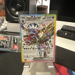 Pokemon TCG Hydreigon ex 223/191 SV08: Surging Sparks Ultra Rare NM - Image 1