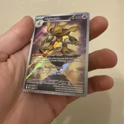 *CRIMP ERROR* Alakazam Mega Evolution ETB Promo Pokemon Card - Image 1