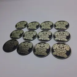 Pokemon Coins Fidough Scarlet & Violet Destined Rivals Pokemon 2025 TCG - Image 2