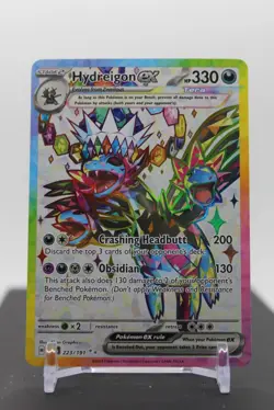 Hydreigon ex - 223/191 Holo - Pokemon SV08: Surging Sparks - Image 1