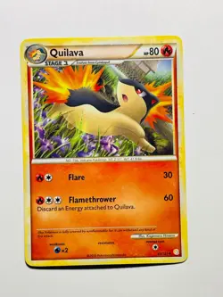 QUILAVA 2010 Pokemon HeartGold & SoulSilver Uncommon POKEMON 49/123 - Image 1
