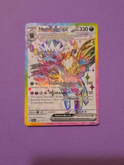 Pokemon TCG Hydreigon ex - 223/191 - SV08: Surging Sparks Ultra Rare Card - Image 1