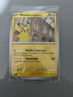 NEW Pikachu At The Museum Promo Sealed Pokemon x National History Museum NHM - Image 1