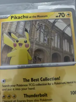 NEW Pikachu At The Museum Promo Sealed Pokemon x National History Museum NHM - Image 5