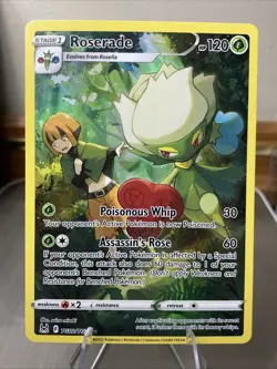 🔥 Roserade #TG02/TG30 Ultra Rare NM/M | Lost Origin - 2022 Pokemon Card - Image 1