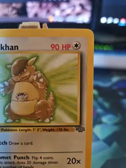Pokemon TCG Kangaskhan Jungle 21/64 Unlimited Regular Rare Card LP Condition - Image 3