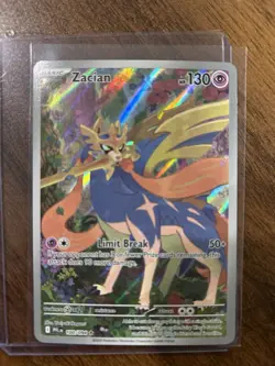 Zacian 100/94 - Pokemon Phantasmal Flames PFL - Full Art Illustration Ultra Rare - Image 1