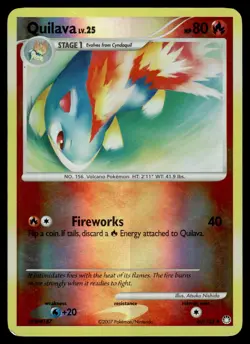 QUILAVA - 60/123 Uncommon Mysterious Treasures Pokemon MP - Image 1