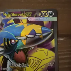 2025 Near Mint Pokemon Mega Sharpedo ex 113/094 Phantasmal Flames PFL - Image 2