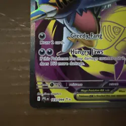 2025 Near Mint Pokemon Mega Sharpedo ex 113/094 Phantasmal Flames PFL - Image 4