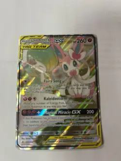 2019 Pokemon Sun & Moon Unbroken Bonds Gardevoir Sylveon Tag Team GX #205/214 - Image 4