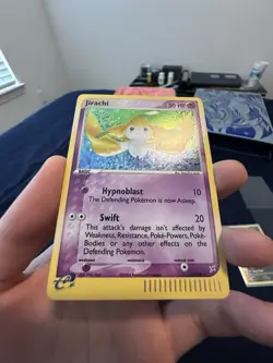 Near Mint Jirachi 97/95 Team Aqua Vs Team Magma Holo Rare Pokemon TCG - Image 2