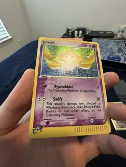 Near Mint Jirachi 97/95 Team Aqua Vs Team Magma Holo Rare Pokemon TCG - Image 3