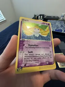 Near Mint Jirachi 97/95 Team Aqua Vs Team Magma Holo Rare Pokemon TCG - Image 4