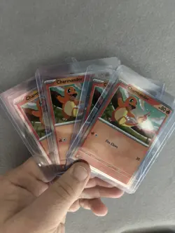 4X Pokemon Charmander Promo Mega Evolutions Ascended Heroes Ready To ship - Image 1