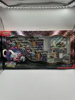 Pokemon Paldean Fates Great Tusk Iron Threads Premium Collection *FAST SHIPPING* - Image 1