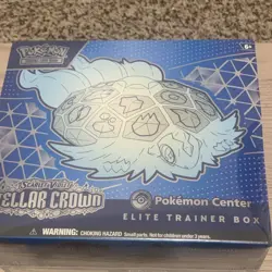Pokemon TCG Scarlet & Violet Stellar Crown Elite Trainer Box Pokemon Center Exc. - Image 1