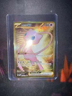 Pokemon TCG Mew EX 205/165 Scarlet & Violet Holo Hyper Rare NM Condition - Image 1
