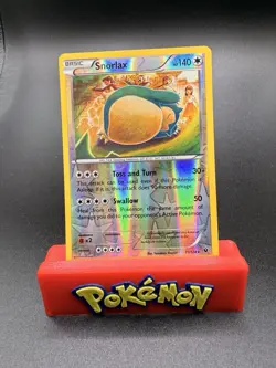 Pokemon TCG Snorlax 77/124 Fates Collide Rare NM Condition. Reverse Holo - Image 1