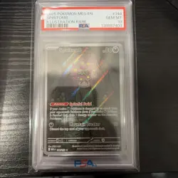 2025 POKEMON MEG EN-MEGA EVOLUTION ILLUSTRATION RARE #148 SPIRITOMB PSA 10 - Image 1