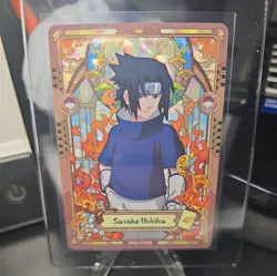 Sasuke Uchiha NRSA01-SP-002L5 Naruto Kayou Heavens Scroll English Card NM - Image 1
