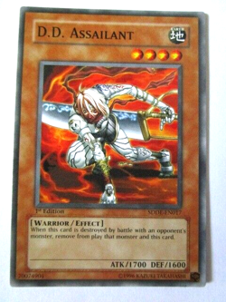 Yugioh! D.D. Assailant Sdde-En017 1st Edition Common NM!! - Image 1
