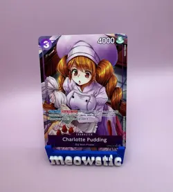Charlotte Pudding Alt Art OP08-067 Two Legends English One Piece Card NM/M - Image 1