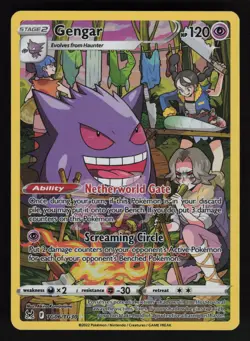 Gengar TG06/TG30 SWSH11: Lost Origin Trainer Gallery Ultra Rare Pokemon TCG Card - Image 1