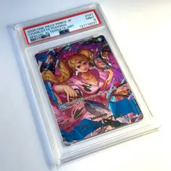 PSA 9 One Piece Card JP PRB-02 OP06-047 Charlotte Pudding R SP The Best vol.2 - Image 2