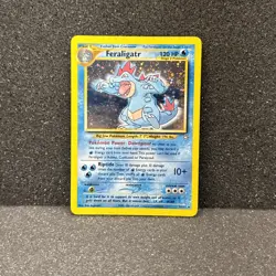 Pokemon TCG Feraligatr Neo Genesis Holo Rare Unlimited 5/111 NM - Image 1