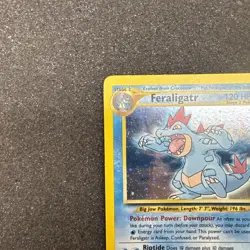 Pokemon TCG Feraligatr Neo Genesis Holo Rare Unlimited 5/111 NM - Image 4