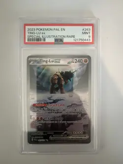 PSA 9 Ting-Lu Ex 263/193 SIR - Pokemon Paldea Evolved *MINT* - Image 1