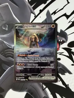 Pokemon TCG SV Paldea Evolved Ting-Lu ex 263/193 SIR Special Illustration Rare - Image 2