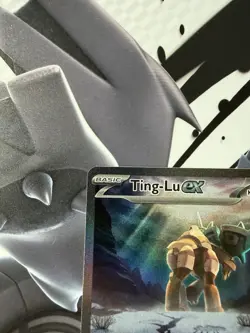 Pokemon TCG SV Paldea Evolved Ting-Lu ex 263/193 SIR Special Illustration Rare - Image 3